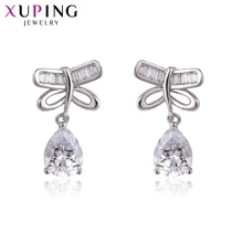 Xuping элегантные капли воды и многоцветные доступные серьги для женщин Подарки на день благодарения S60.5-29193