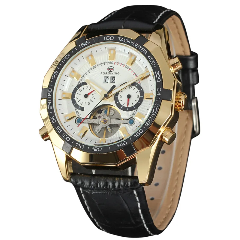 Hot Sales Top Brand Men's Wacth Forsining Self winding Mechanical Watch