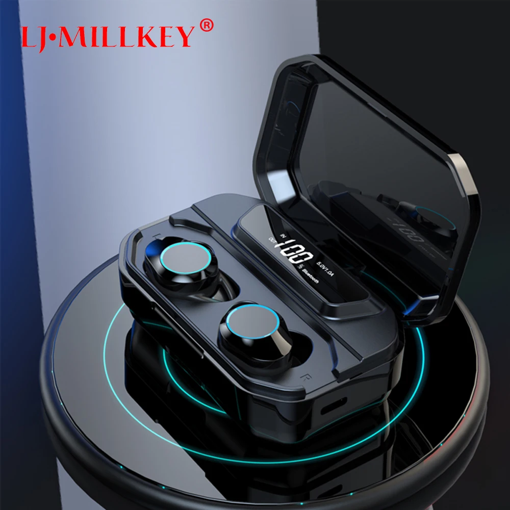 

TWS Earphone Waterproof Wireless Earbuds Bluetooth 5.0 Touch Control Headset Mini Twins Stereo Sports Earphones for Phone YZ276