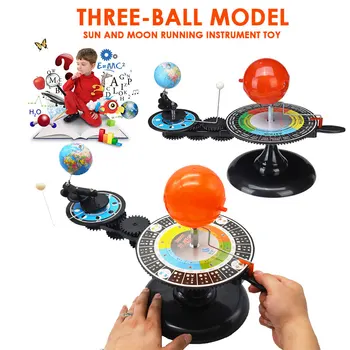 

Model Science Toy Solar System Orbit Learning Planetarium Model Educational Track Toys Cool Plastic Novelty Geography Teaching