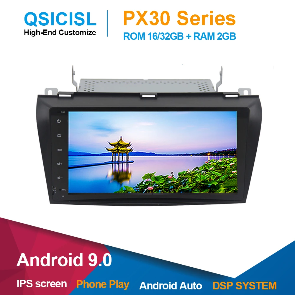

Android 9.0 IPS 9" car radio dvd multimedia player for Mazda 3 2004-2009 car headunit 2 din gps multimedia stereo Buletooth wifi