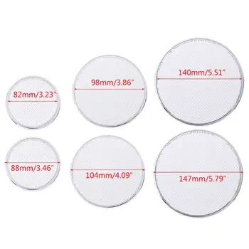 

1/2/3/4/5" Car Stereo Metal Mesh Speaker Subwoofer Grill Cover Guard Protector Pair