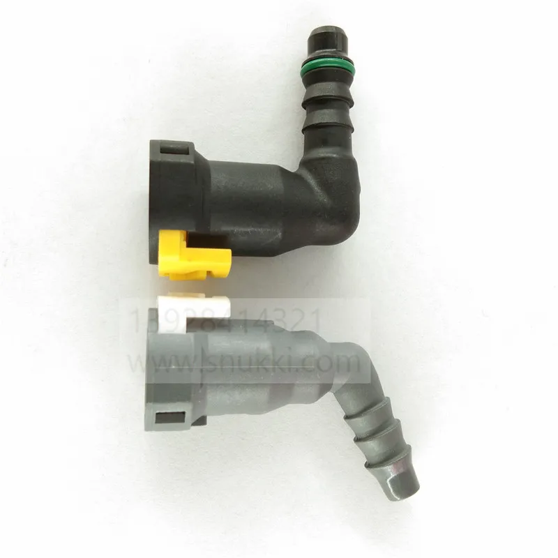 7.89mm-ID6 auto Fuel line quick connector 5/16 Fuel pipe joint plastic female connector 2pcs a lot
