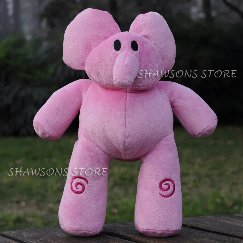 

BANDAI POCOYO TOYS PLUSH STUFFED TOY 10" ELLY SOFT DOLL