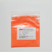 Флуоресцентный порошок, флуоресцентный пигмент, полировка для ногтей, пункт: HLP-8004, цвет: красный orange, 1 лот = 100 г, широко используется