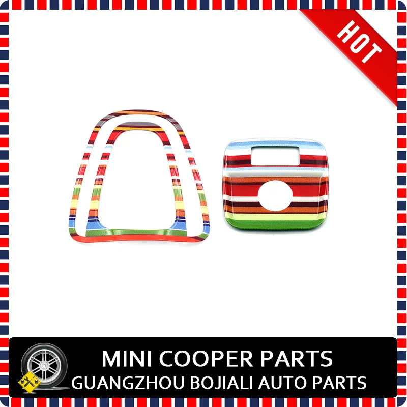 Mini Cooper F60 Mid Airvent+USB Cover Rainbow 1