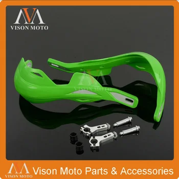Green Hand Guards Handguards For Kawasaki KX65 KX85 KX125 KX250 KX500 KX250F KX450F KLX450R KLX150 KLX250 Motorcycle Motocross