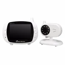 Safurance 2.4G Wireless Digital 3.5″ LCD Baby Monitor Camera Audio Talk Video Night Vision High Resolution Home Security