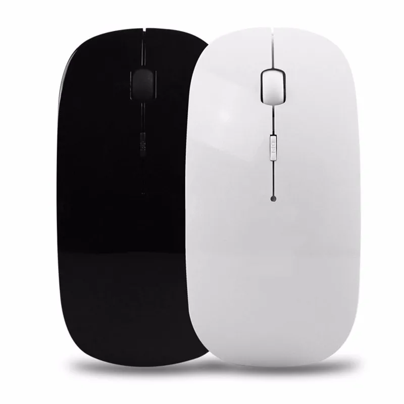 Computer font b Accessories b font 2 4G USB Wireless Rechargeable Mouse Silent Mute Optical Mouse