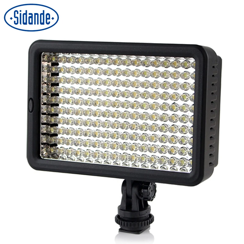 

Sidande 160 LED Video Photo Light Lighting Lamp for DV Camcorder Canon Nikon Pentax Sony Panasonic Olympus Digital SLR Cameras