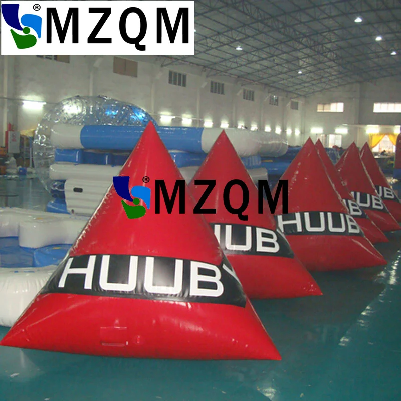 

MZQM 2x2 m Inflatable floating marker buoy for water swimming race