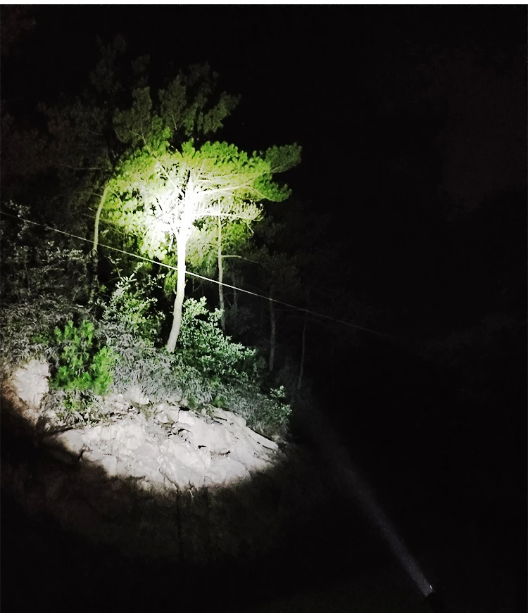 Ultra Bright USB Flashlight COB+L2/T6 LED Torch Zoom Tactical Torch Lanterna Super Bright LED Flashlight Rechargeable Torch