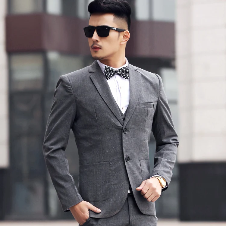 Wedding Suits For Men 2016 Business Plaid Terno Three Piece Suit Getsubject Aeproduct