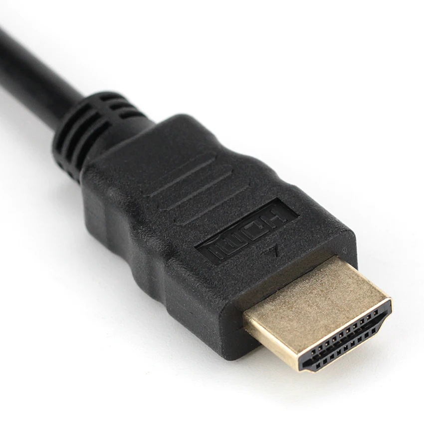 Короткий 16,8 см HDMI Мужской к HDMI Женский конвертер Кабель-адаптер Шнур 1080 P мини HDMI к HDMI адаптер 50 шт./партия