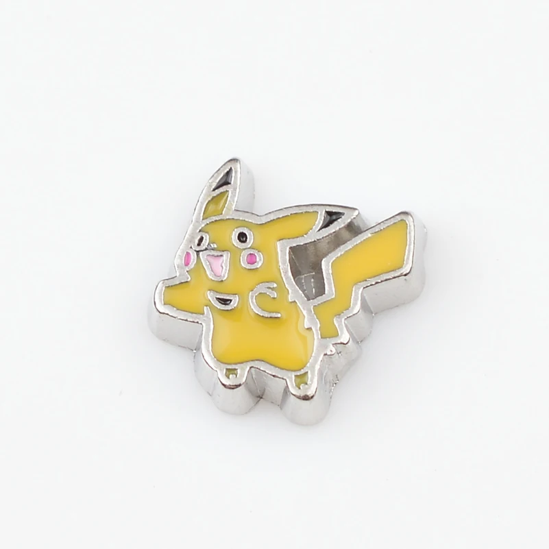 

Pikachu, Floating charms fit floating charm lockets FC0410,10PCS/LOT
