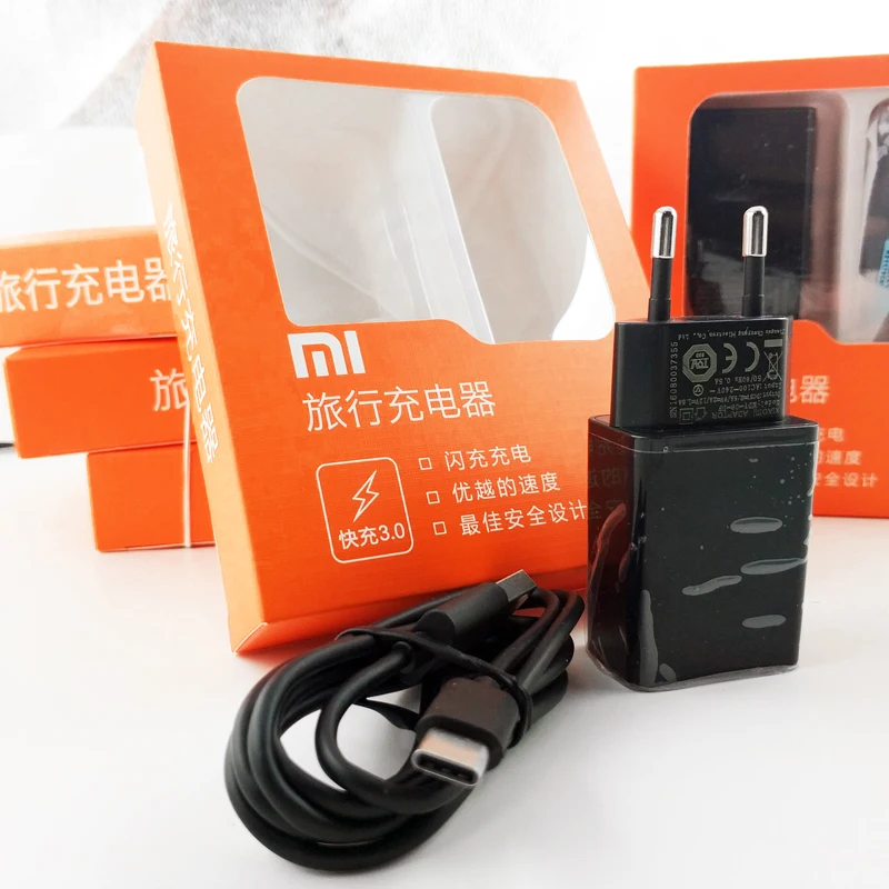 Original Xiaomi Fast charger Quick Charge 3.0 Fast Charge Adapter Type ...