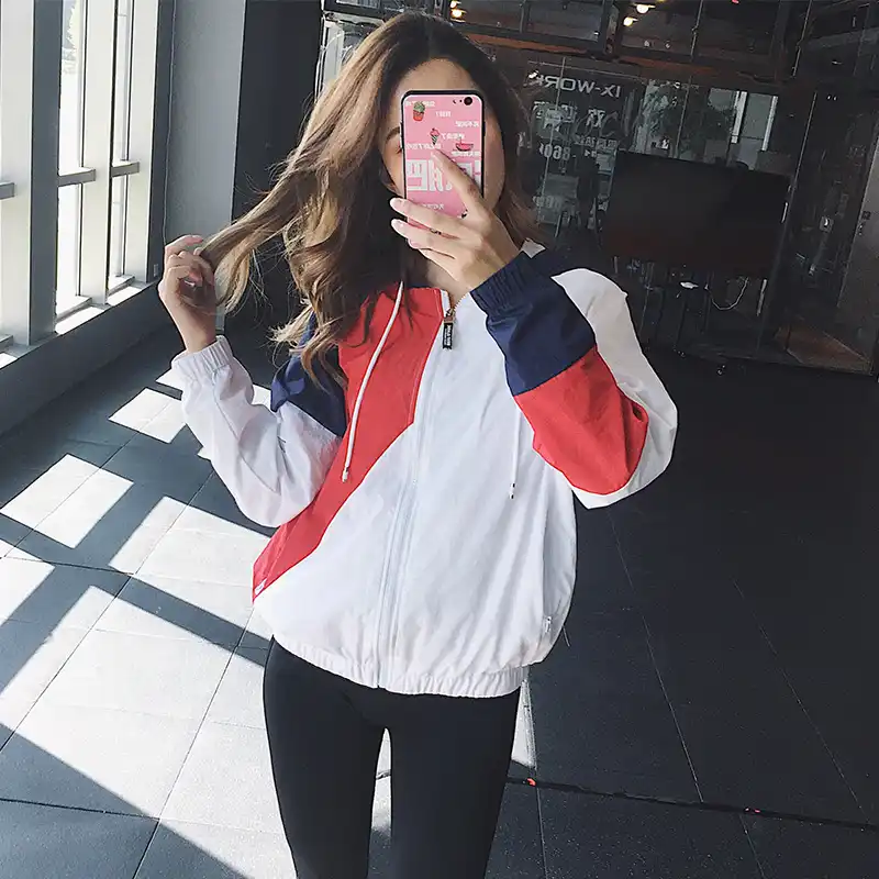 womens thin running jacket