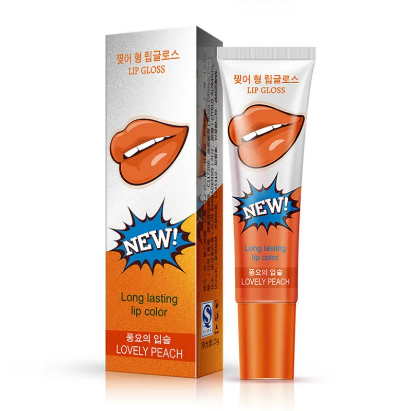 BIOAQUA Crystal Tearing Type Lip Gloss Lipstick Moisturizing Lip Charm