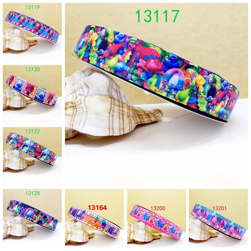 

Free shipping 2017 new arrival ribbons Hair Accessories ribbon 10 yards printed grosgrain ribbons 13117