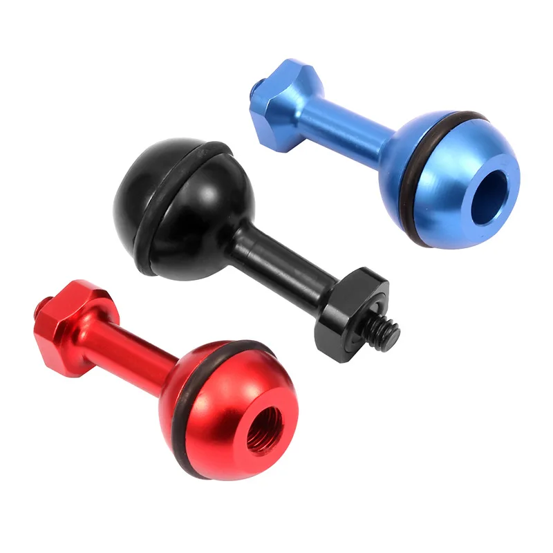 Мини фокус 1 ''шариковый адаптер w/ 1/4&quot винт подводный корпус светильник