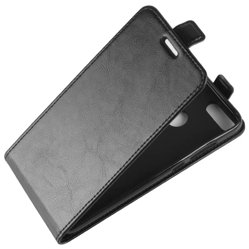 Para Huawei P Smart funda protectora Funda de cuero original Conchas funda para Huawei P inteligente psmart 5.65 pulgadas Fundas de móvil