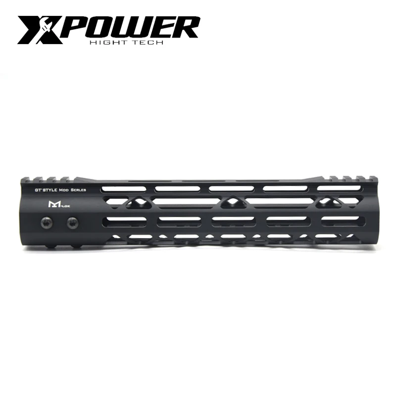 

XPOWER GT Style 10" 12" Rail System MLOK MOD Lite Handguard For NSR AEG Airsoft M4A1 Paintball CS Outdoor Sport Receiver Gearbox
