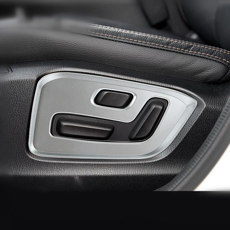 

ABS Car Automatic Adjustment Seat Switch Button Decorative Cover Trim for Mazda CX-5 CX5 2017 2018 2019 Car Styling Accssories