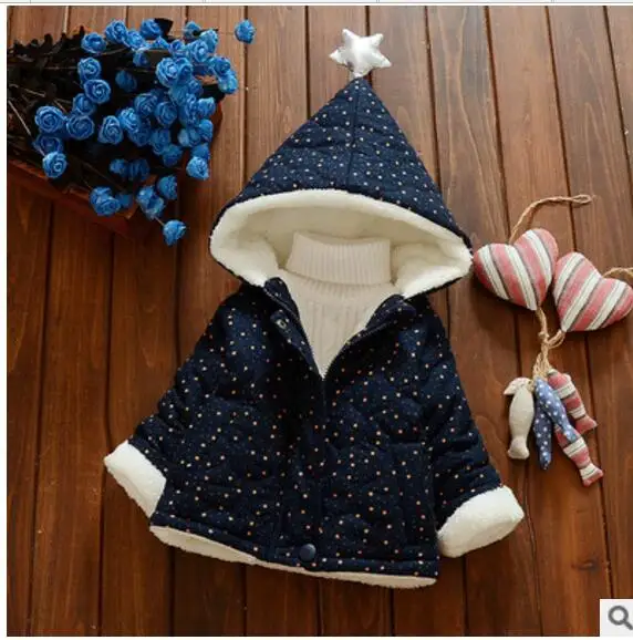 

2017Composite plus velvet jacket baby suit Korean winter new men and wool cotton jacket Warm for 0-2 years old