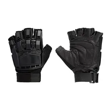 С обрезанными пальцами тактические перчатки назад нейлон Улучшенная Рабочая безопасность руки защита для уличный Спорт Охота Велоспорт CS paintball
