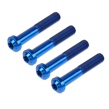 

M10X1.25 Titanium Alloy Flange Head Screws for Yamaha YZF R1 R1M 1000 R6 600 R6S YZF-R6 YZF-R1 GR5 Caliper Bolt Nuts