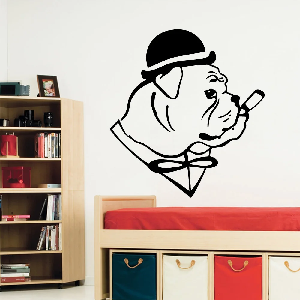 Cartoon Dog Wall Art Decal Wall Stickers Vinyl Murals Nursery Kids