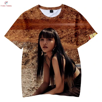 

2019 New style of I-DLE 3D Clothes Printing Children summer beach t-shirts 2019 Hot Sale boys and girls Short Sleeve t-shirts