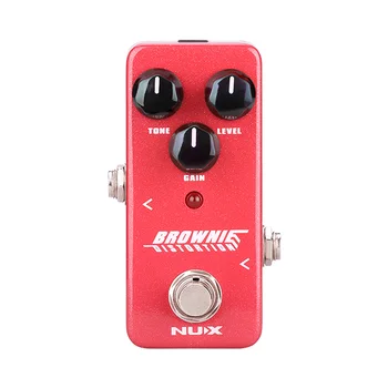 

NUX NDS-2 Brownie Distortion Guitar Effect Pedal Classical Full Metal Shell True Bypass Mini Core Series Stompbox Guitar Parts