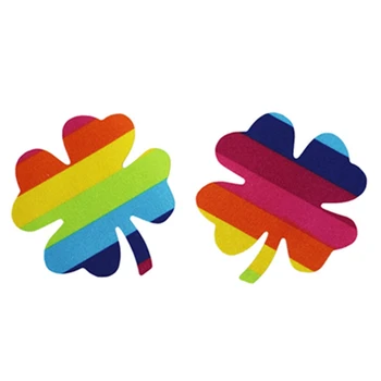 

5 Pairs Disposable Clover Nipple Stickers Invisible Breast Cover Lingerie Pasties