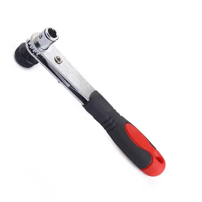 

WINOMO Mini Ratchet Wrench Screwdriver 1/4" Drive High Torque Quick-Release ABS Handle Easy to Use Chrome Plated Socket Wrench