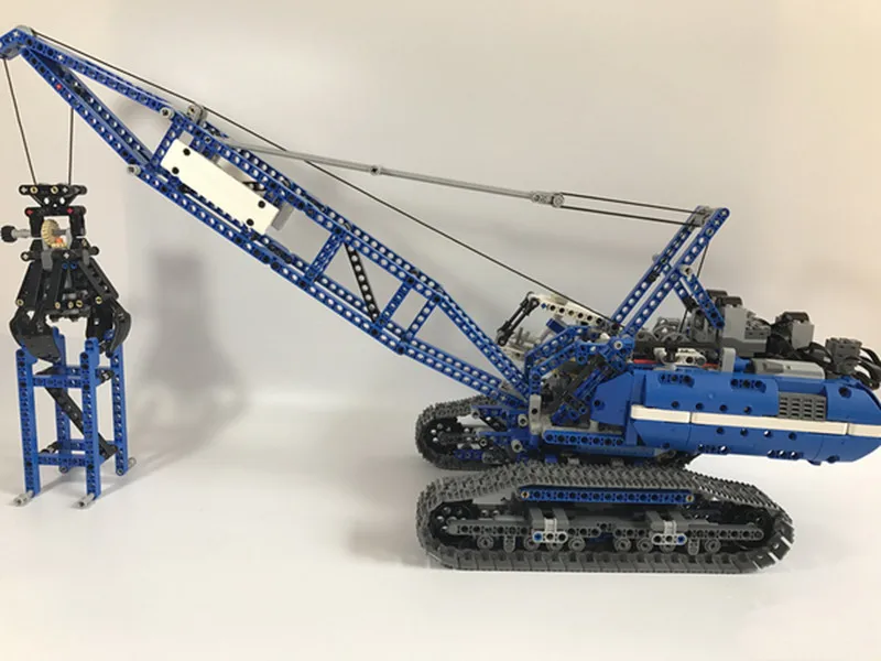 

New Technic series Motor Mechanical Crawler Crane fit legoings technic city Building Kits Blocks Bricks Gift diy toys