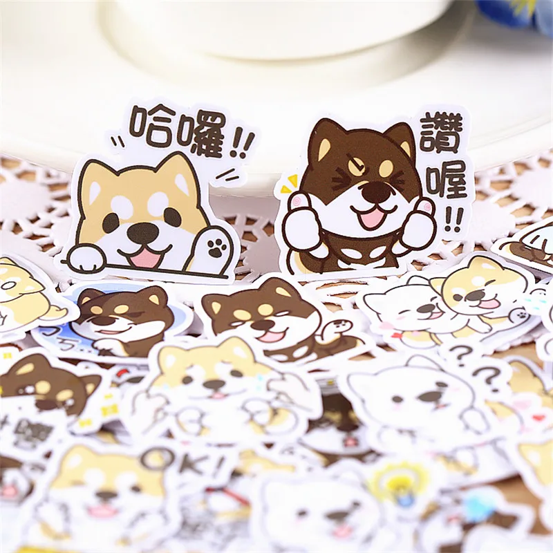 40 pcs Germinated pastoral dogs Sticker for Kid DIY Laptop Suitcase Skateboard Moto phone Car Toy Scrapbooking Stickers | Дом и сад