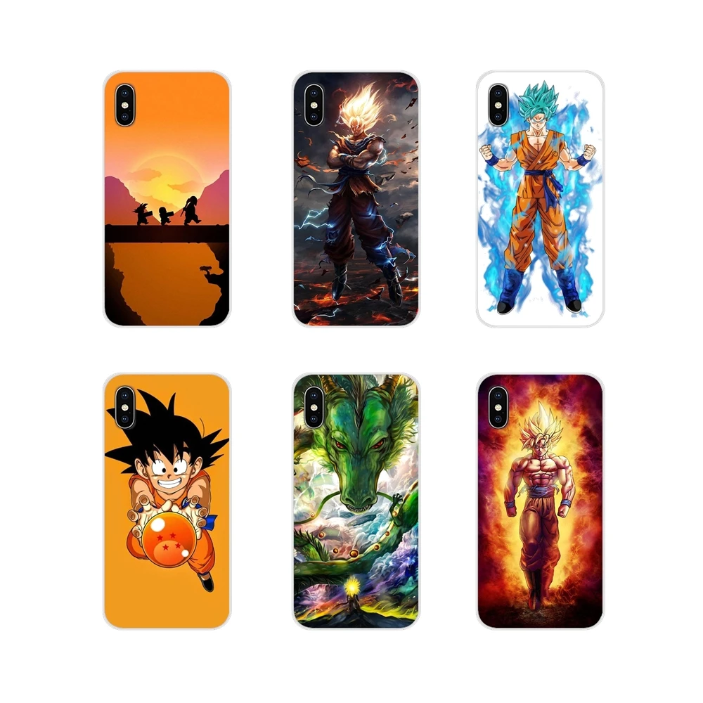 Прозрачный чехол из ТПУ с изображением японского аниме Dragon Ball Z для LG G3 G4 Mini G5 G6 G7 Q6