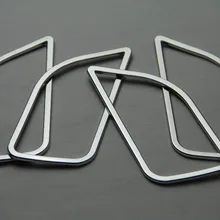 4 шт./лот, автомобильная дверь, внутренняя ручка, крышка, дверная чаша, наклейка, украшения, внутренняя крышка, Накладка для Kia Rio K2, автомобильный стиль