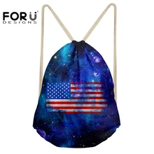 FORUDESIGNS/сумка на шнурке маленькая командная тренировочная сумка для детей мальчиков и девочек, Беговая Велоспорт на открытом воздухе, спортивная сумка для обуви