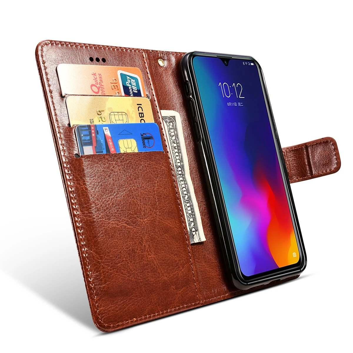Чехол для Lenovo Z6 Lite флип чехол из искусственной кожи Z6Lite Z 6 Lion L3811|Бамперы| |