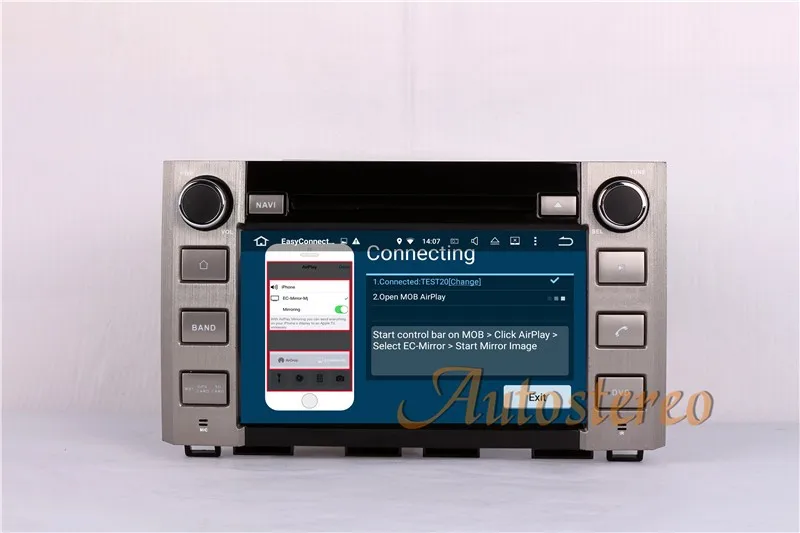 Excellent 8 Inch Android 8.0 7.1 Quad Core Car GPS Navigation DVD Player For Toyota Tundra 2014-2016 Satnav Car Stereo Unit Autostereo 24