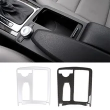 ABS Center Console Supporto di Tazza di Acqua Telaio di Copertura Trim Per Mercedes Benz classe C W204 08-14 E di Classe w212 10-11 E Coupe 10-12 CON GUIDA A SINISTRA