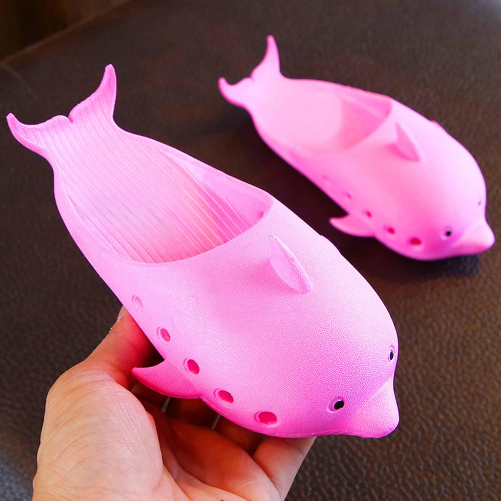 

Children Slippers cartoon beach Shoes young casual summer sandals dolphins Waterproof wear resistant, deodorant PVC non-slip