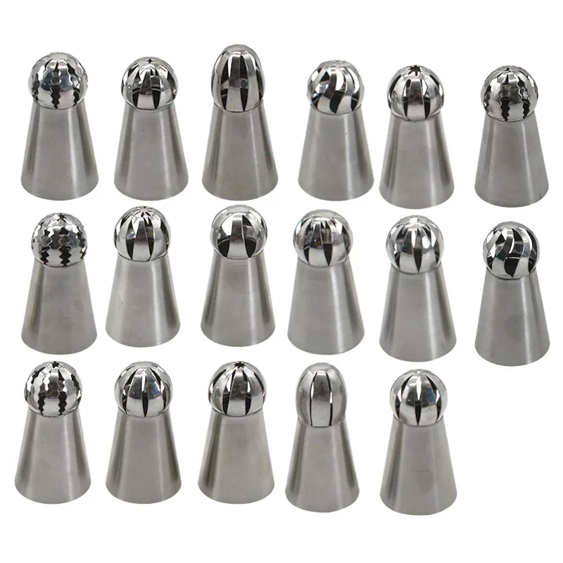 1 шт. факел из нержавеющей стали цветок рот насадки для крема Россия ...