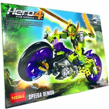 Decool 10188 супер герой завод 4 0 Звездный Солдат войны Speeda демон