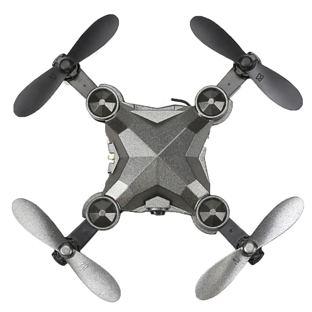 Контроль Часов RC Дрон мини складной Квадрокоптер WiFi FPV камера высота удержания g