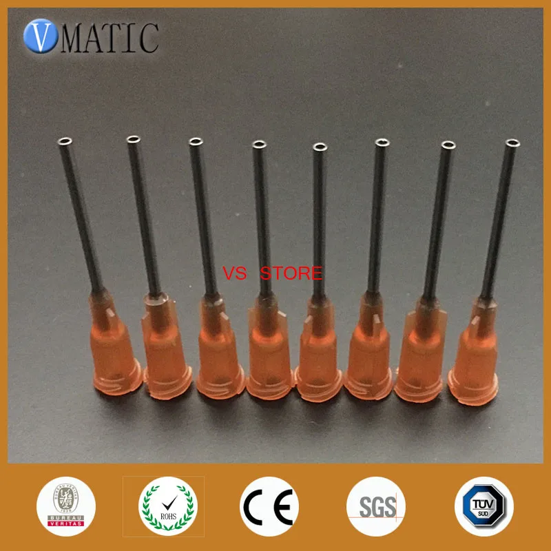 

Free Shipping 100Pcs 1'' Inch 15G Te Glue Dispensing Needle Tip