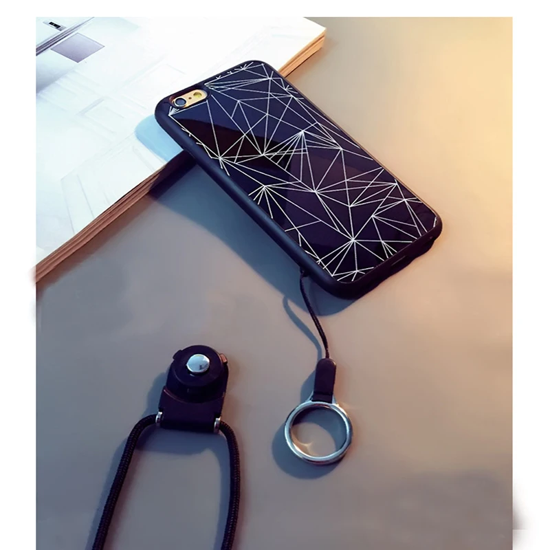 Free shipping fashion TPU for iPhone 6s Plus back cover