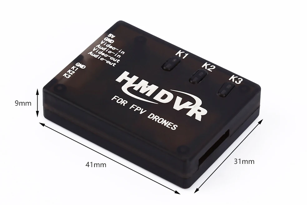HMDVR Mini Digital Video Audio Recorder 30fps for FPV Drones Quadcopter Q250 QAV210 2
